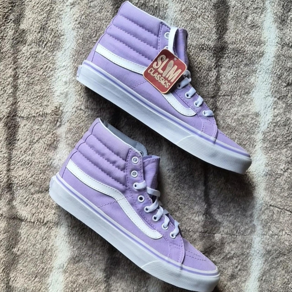 Vans Women's Lavender High-Top Sneakers